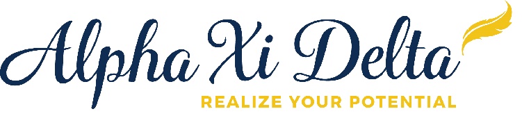 Alpha Xi Delta realize your potential