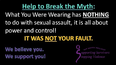 Break the Myth Sign- Haven Project