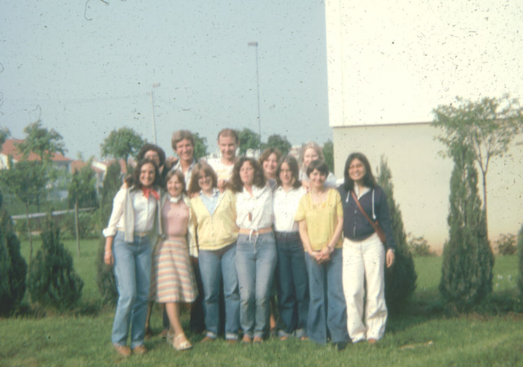 IUP students who studied at the Université de Nancy II in 1977-78 under Victor Drescher’s leadership