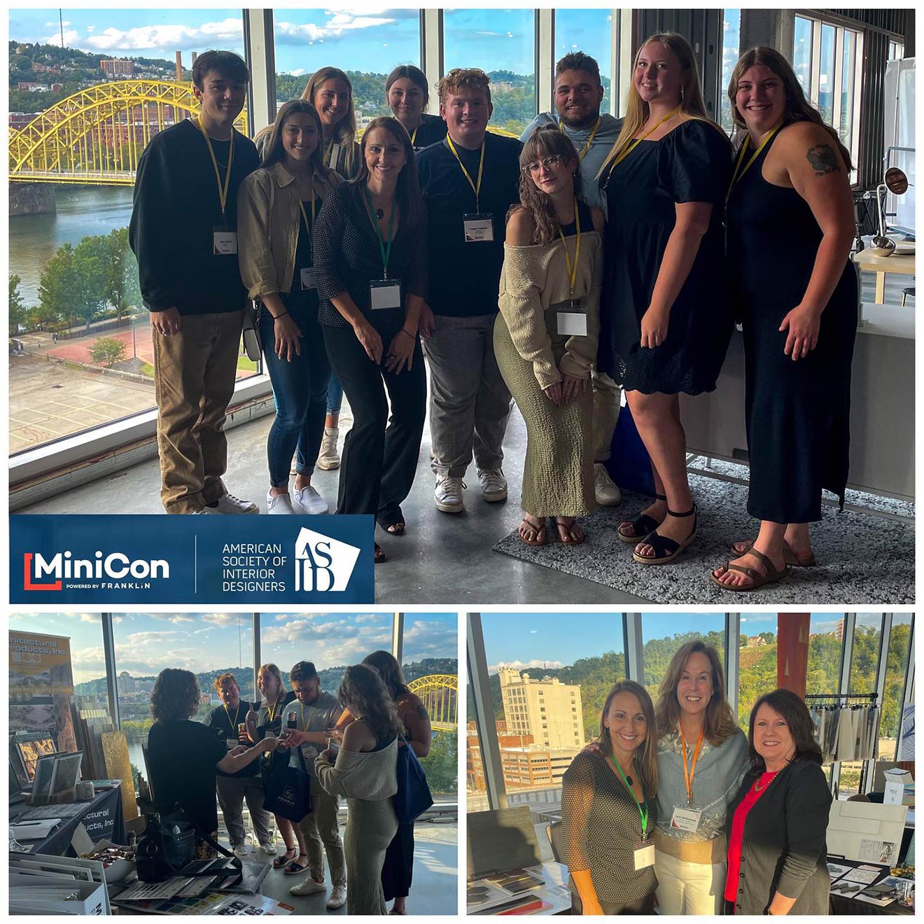 Class trip to American Society of Interior Designers (ASID) MiniCon commercial trade show