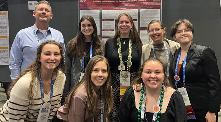 IUP Anthropology Presents at the American Academy of Forensic Sciences Annual Conference