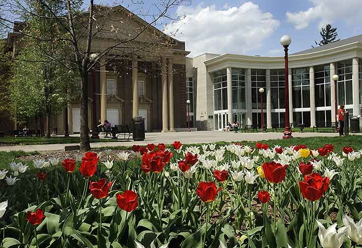 Fisher Auditorium in Color