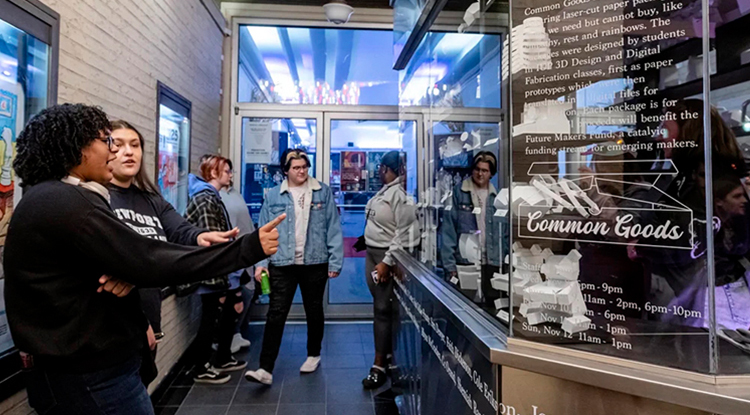 Common Goods Pop-up Store Raising Funds and Food for the IUP Food Pantry