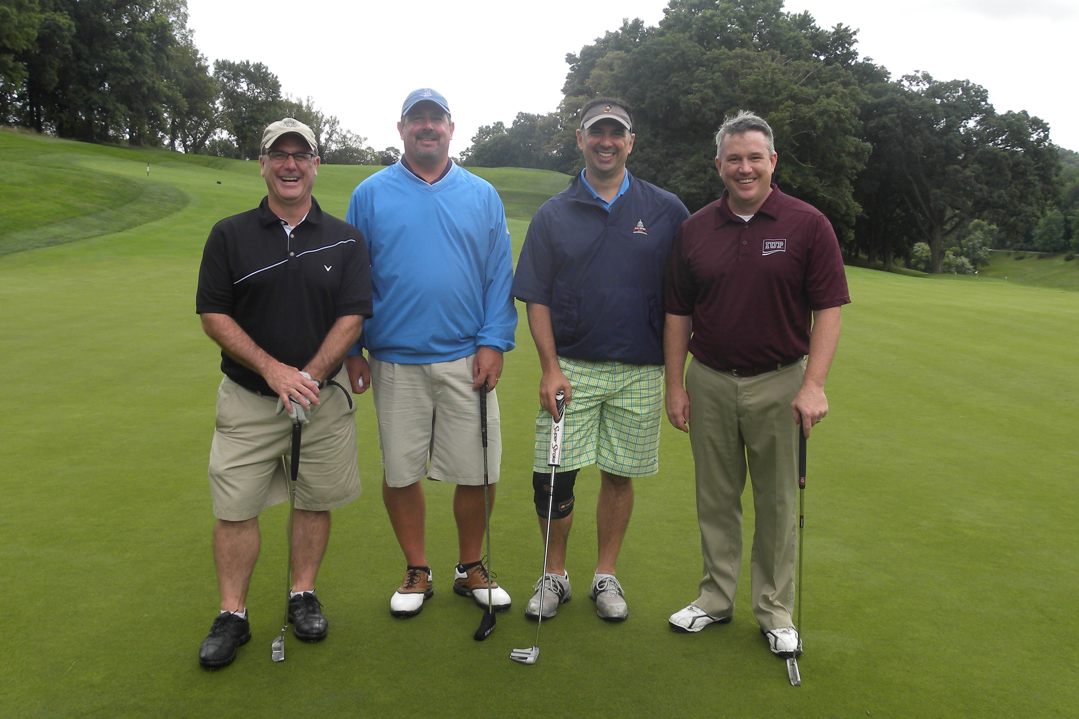 Foursomes - Photo Galleries - 2014 Golf Classic - Past Classics - IUP