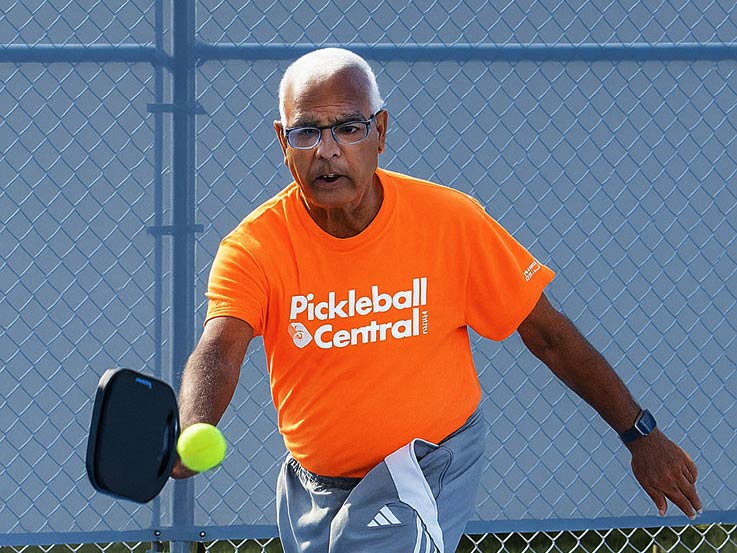 Retired Chemistry Professor Varughese Wins Fifth National Pickleball Title