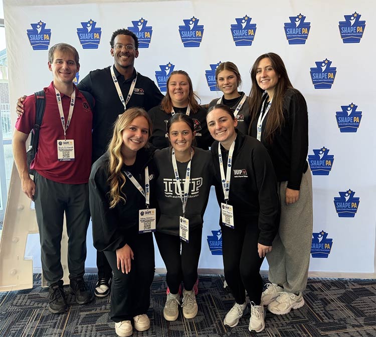 Health and Physical Education Students Participate in State Education Conference