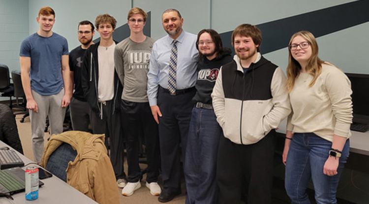 IUP Hackathon Team Competes in National CAE-NE Hackathon