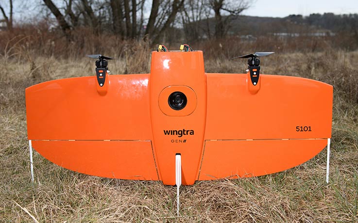 Wingtra drone