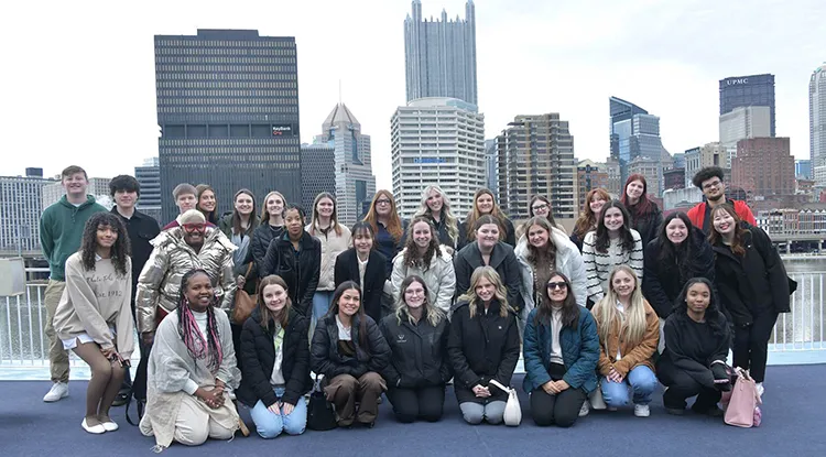 IUP Hospitality Students Participate in Pittsburgh FAM Tour with Regional University Partners