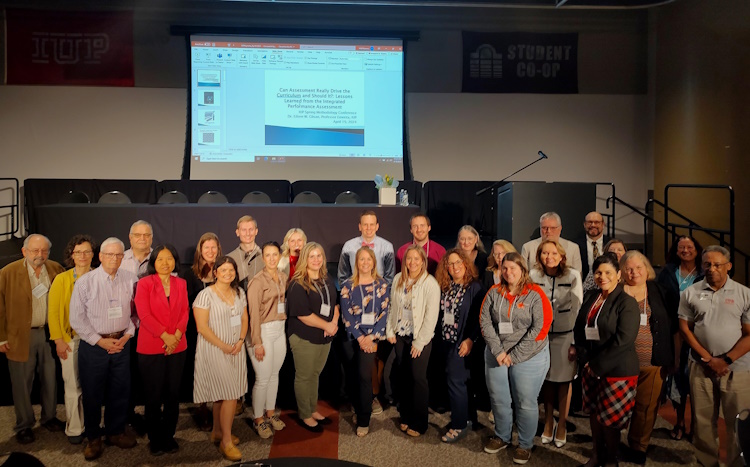 IUP graduates and conference committee