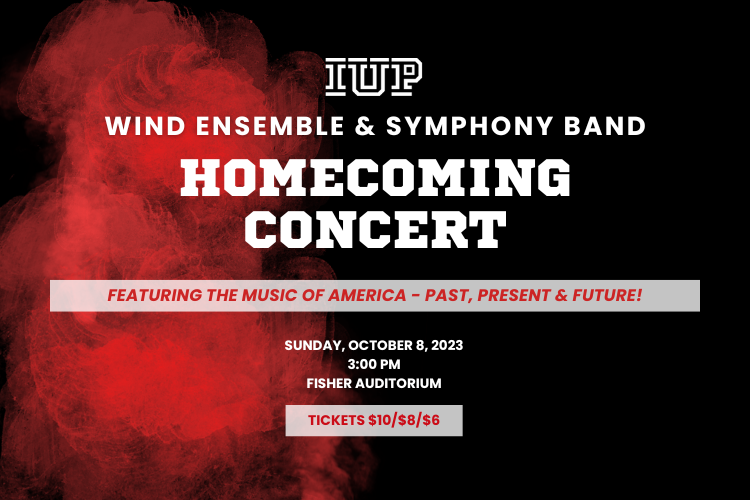 Wind Ensemble and Symphony Band Concert IUP