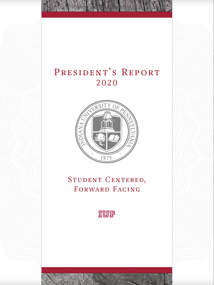President's Report 2020 Cover
