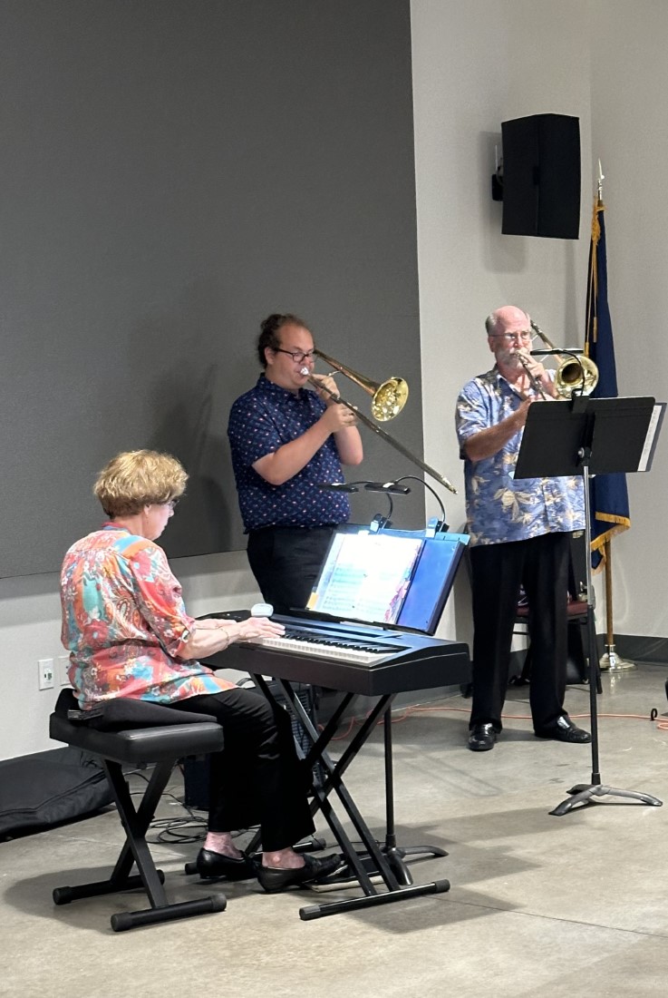 Trombones at Trolley Museum