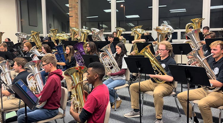 IUP and Slippery Rock Music Students Join Forces