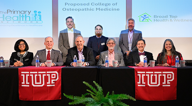 Four Health Providers Sign Clinical Training Affiliation Agreements for IUP Proposed College of Osteopathic Medicine