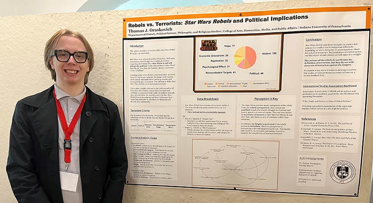 IUP Senior Completes Second Year of USOAR Program, Selected to Present at National Conference