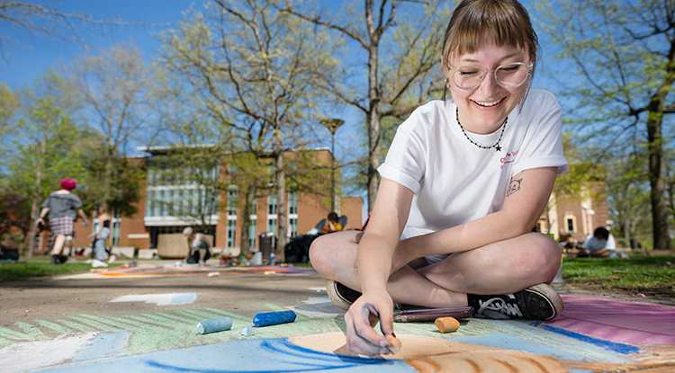 Annual Sidewalk Commentary “Chalk the Walk” on Friday, May 1, to Continue with Abbreviated Schedule