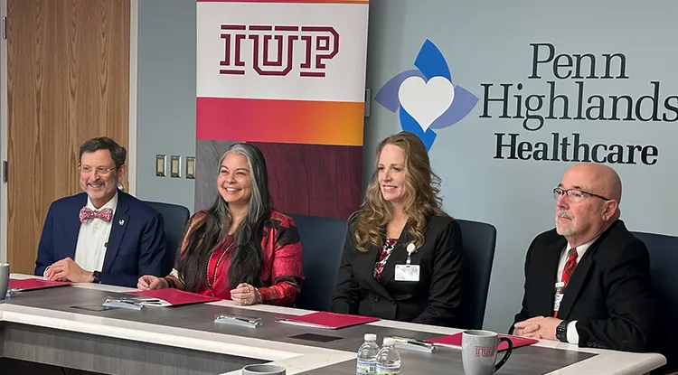 IUP, Penn Highlands Healthcare Ink Clinical Training Affiliation Agreement for IUP Proposed College of Osteopathic Medicine