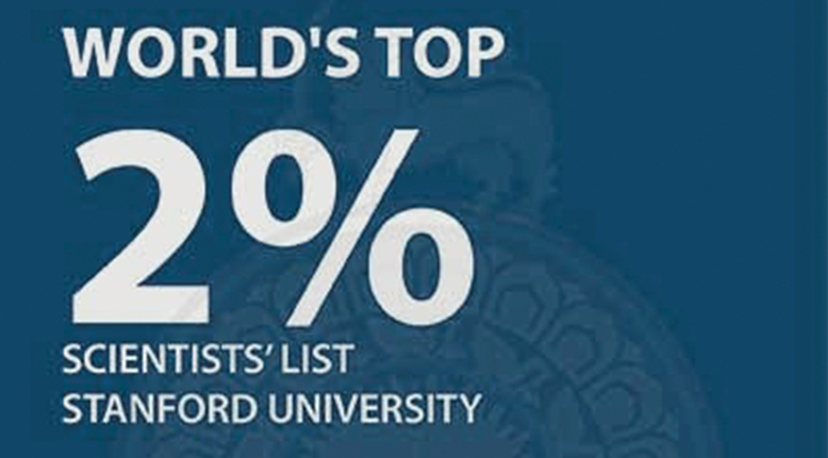 World's Top 2% Scientist's List Stanford University