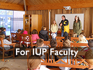 For IUP faculty