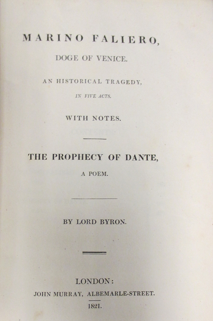 Doge of Venice Title Page