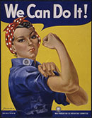 We Can Do It poster, 130 pixels